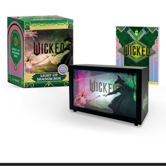 Wicked Other - Wicked: Light-Up Shadow Box - (Rp Minis) by Running Press NIB